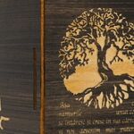 Wine Box with Chocolate Tree of Life 11