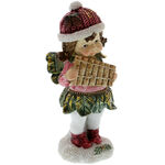 Christmas Decoration Girl Fairy with Pan Flute