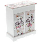 Wooden Jewelry Cabinet with Bicicle 1