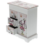 Wooden Jewelry Cabinet with Bicicle 3