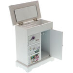 Jewelry Box with Lavender in Pink Vase 2