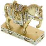Golden horse figurine 2