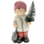 Child figurine with illuminated tree 4