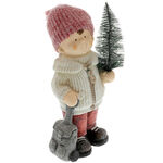 Child figurine with illuminated tree 5