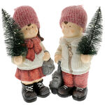 Child figurine with illuminated tree 7