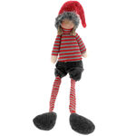 Figurina copil textil 60 cm cu picioare lungi  3