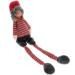 Figurina copil textil 60 cm cu picioare lungi  4