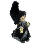 Christmas child figurine with black hat 2
