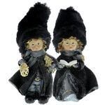 Christmas child figurine with black hat 6