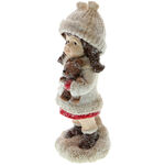 Christmas Decoration Girl with Teddybear 3