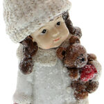 Figurina Craciun Fata cu Ursulet 4