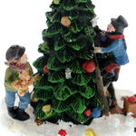 Christmas Figurine Decorating Christmas Tree 4