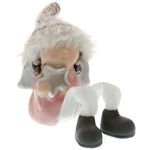 Figurina Craciun Ingeras Roz 1