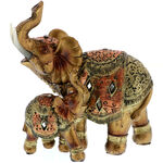 Decorative elephant-shaped figurine 1