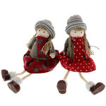 Little girl figurine in red dress 5