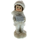 Winter figurine girl or boy 10 cm 2