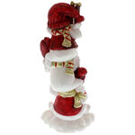 Illuminated figurine with 3 snowmen 3