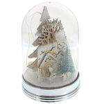 Illuminated figurine with winter landscape 2