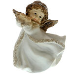 Angel figurine with musical instrument 9 cm 4