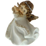 Angel figurine with musical instrument 9 cm 5