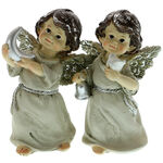 Gray angel figurine 11 cm