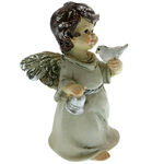 Gray angel figurine 11 cm 3