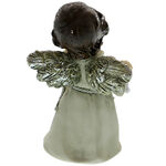 Gray angel figurine 11 cm 4