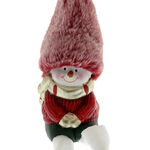 Ceramic snowman figurine 7