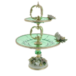 Luxurious dove tiered fruit stand 47cm 2