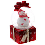 Snow globe with snowman 1