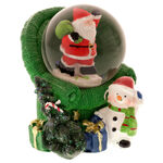 Santa snow globe 1