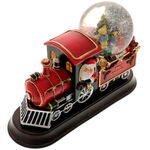 Snow Globe Santa's Train 2