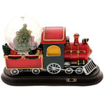 Snow Globe Santa's Train 4