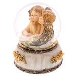 Musical Snow Globe with Angels 3