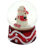 Red globe snowman 2