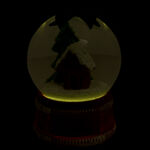 Illuminated snow globe with house 3