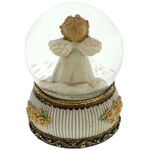 Snow globe angel with heart 3