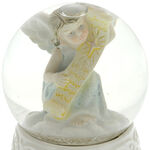 Snow globe angel parchment 4