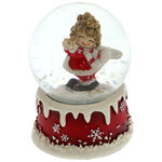 Red Angel Snow Globe 2