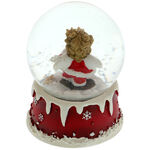 Red Angel Snow Globe 3