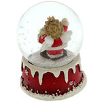 Red Angel Snow Globe 6