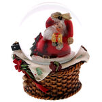 Snow globe with Santa Claus 3