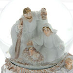 Bethlehem musical snow globe 14cm 4