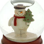 Old Fashioned Snow Globe with Snowman 4