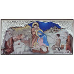 Nativity silver icon 2