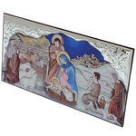 Nativity silver icon 3