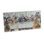 Silver icon of the last supper 39cm 2