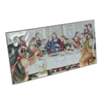 Silver icon of the last supper 39cm 3