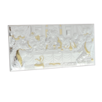 The silver icon the Last Supper 39x19 cm 3