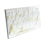 The silver icon the Last Supper 39x19 cm 4